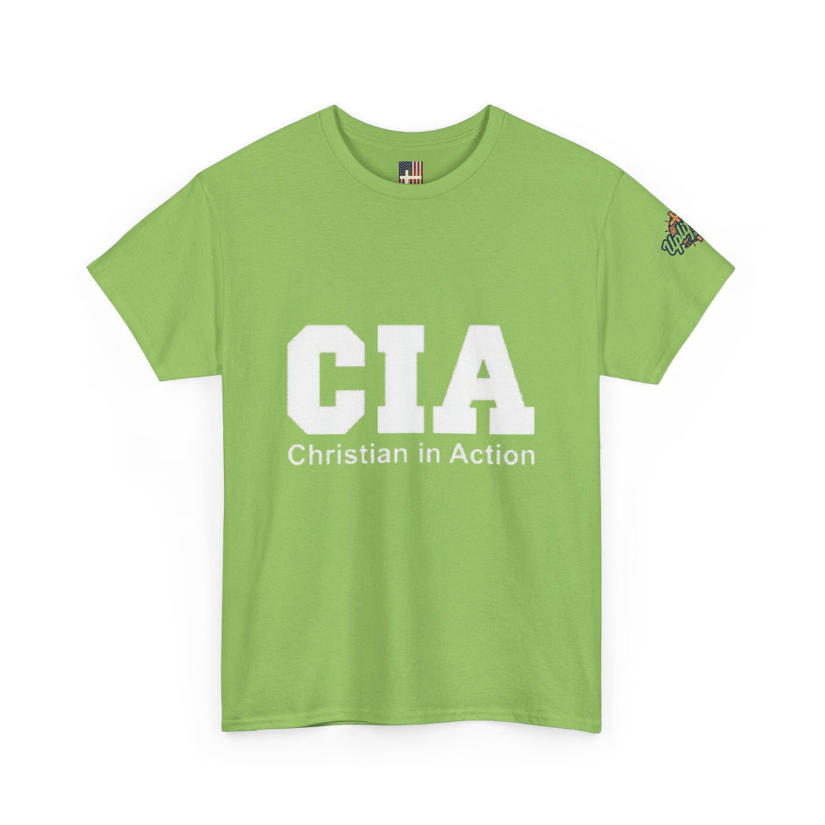 CIA Christian in Action T-shirt - Funny Faith Parody T-shirt - Mission Ready Apparel Printify