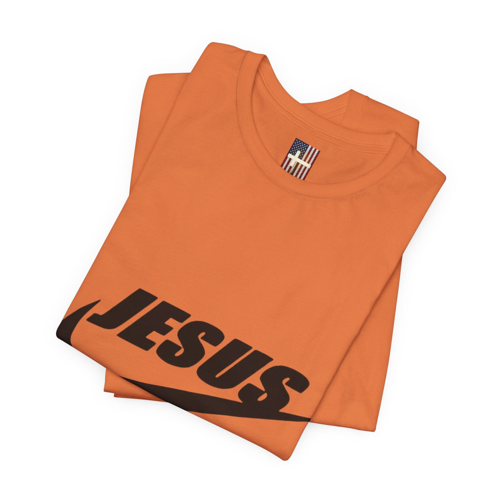 Jesus Did It T-shirt - Funny Christian Parody T-shirt - Faith & Victory Apparel Printify