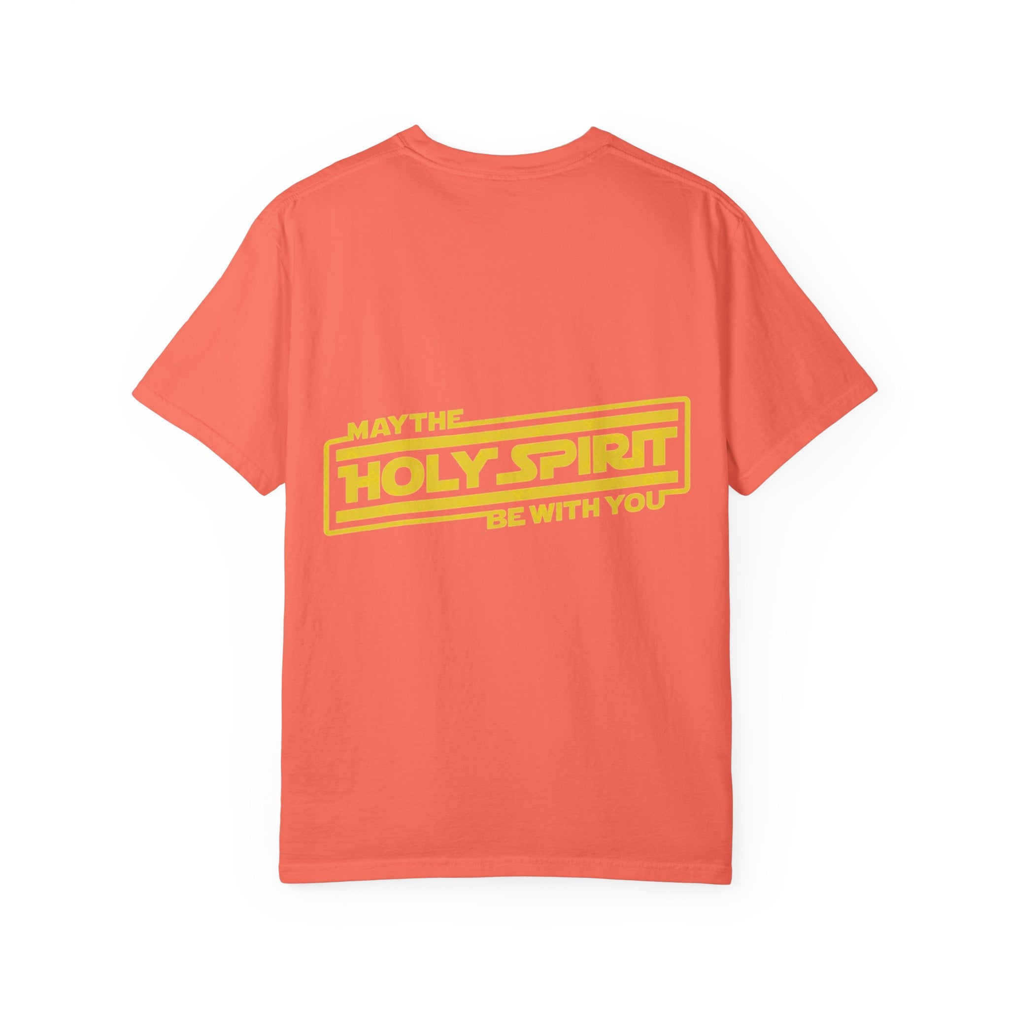 May the Holy Spirit Be With You T-shirt - Christian Star Wars Parody T-shirt Printify