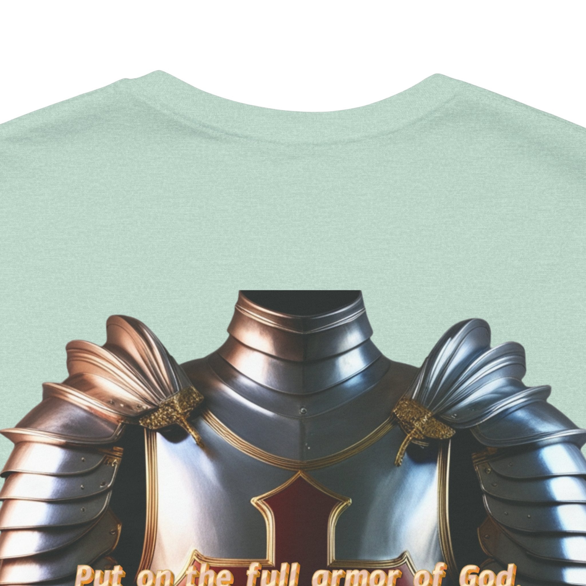 Religious Graphic Armor Of God Design - Unisex Jersey Short Sleeve Tee Printify