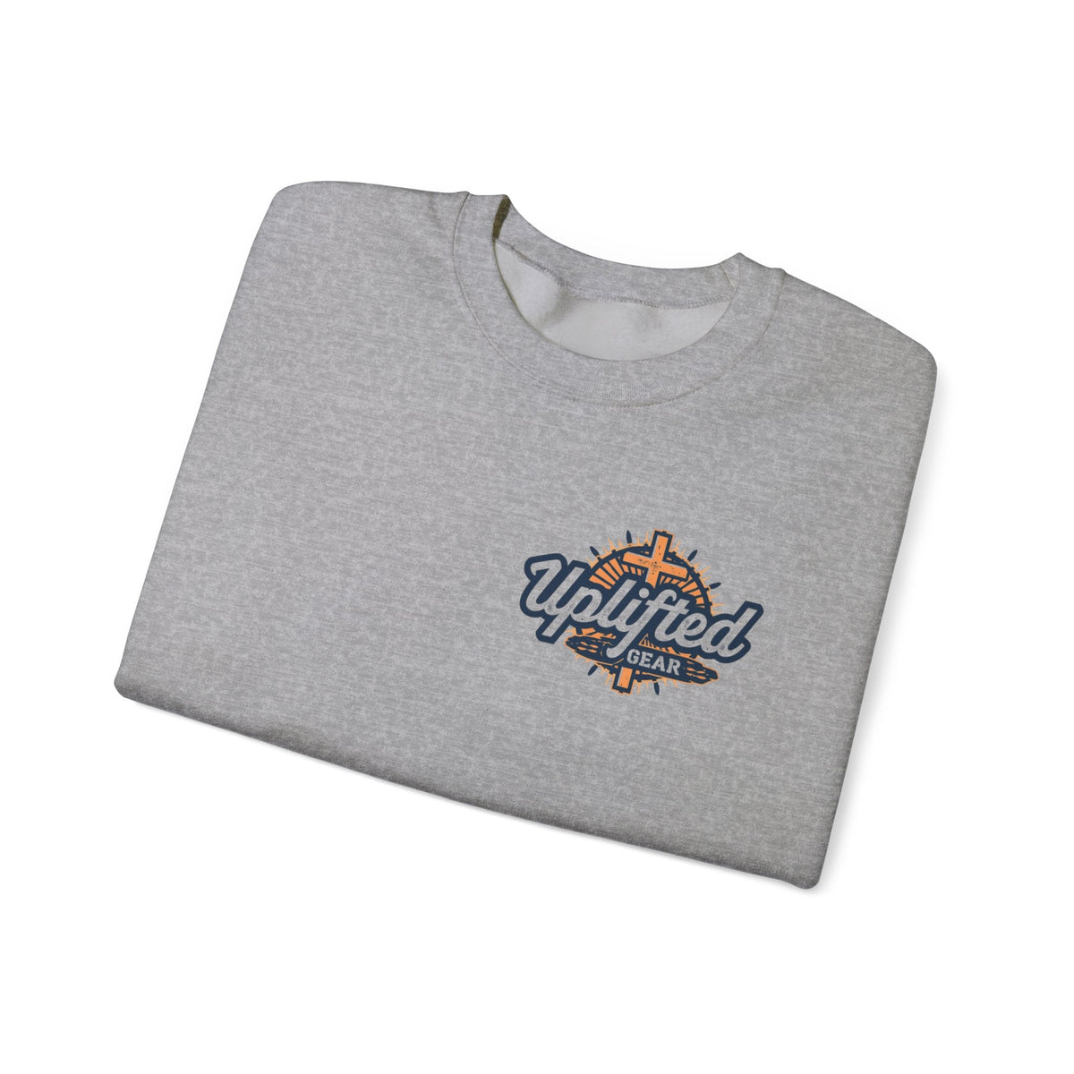 Abide Sweatshirt – Vine Wrapped John 15:5 Christian Sweatshirt for Cozy Devotion Printify