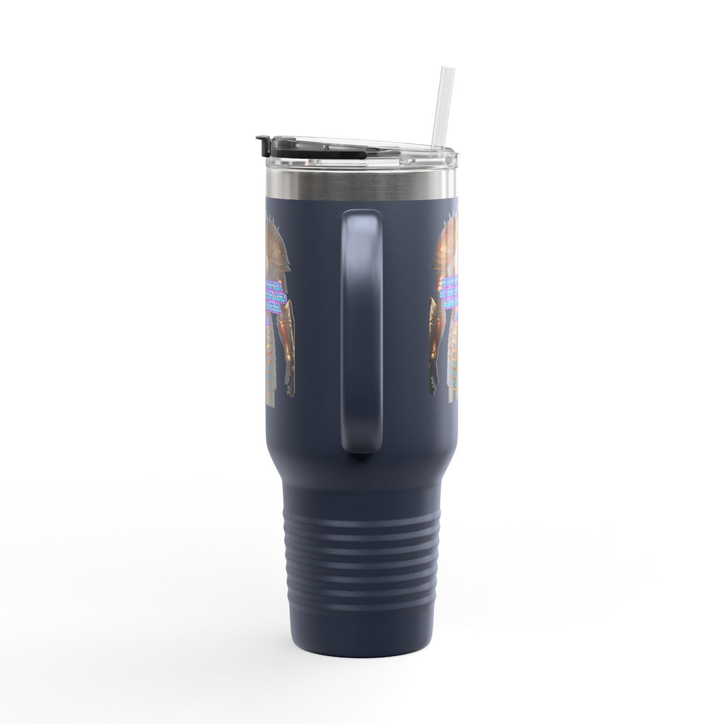 Religious Graphic Armor Of God Design - Insulated Travel Mug, 40oz Printify