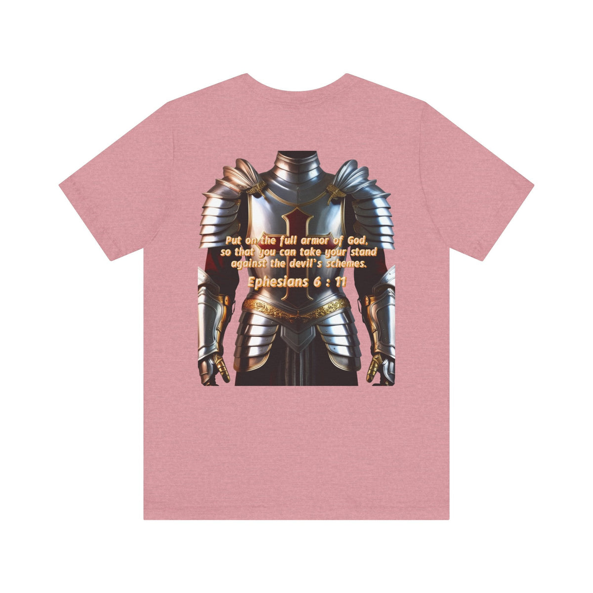 Religious Graphic Armor Of God Design - Unisex Jersey Short Sleeve Tee Printify