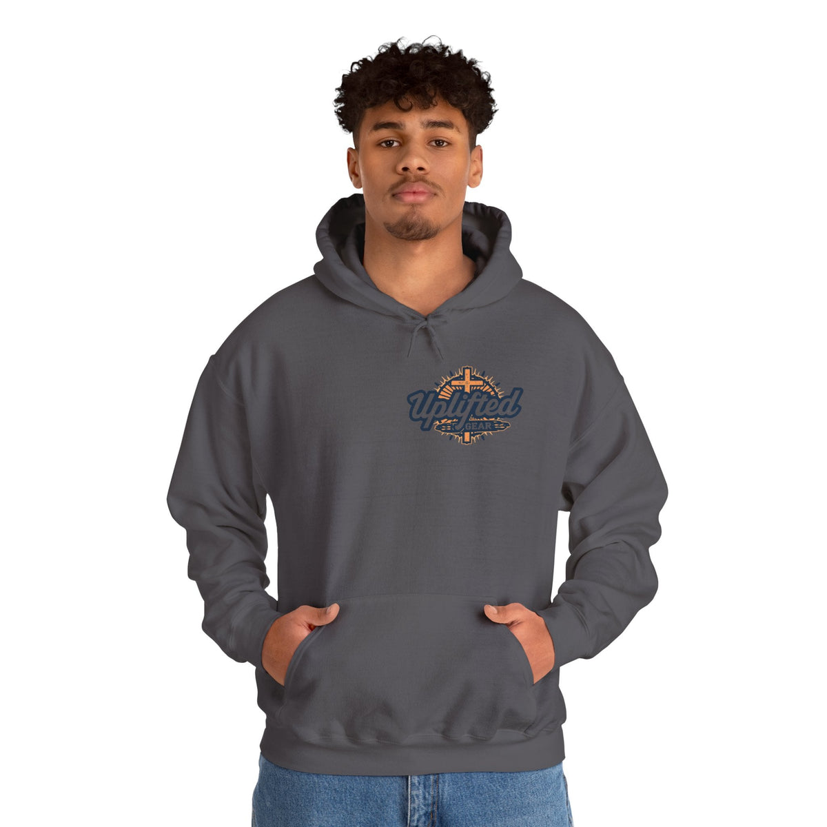 Theologian in Training Hoodie – Open Bible & Cross Christian Hoodie for Faithful Growth Printify