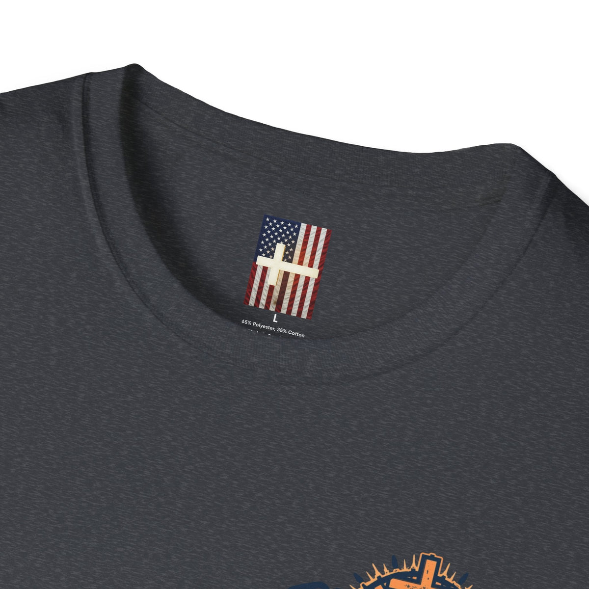 Stand for the Flag Kneel for the Cross T-shirt | Patriotic Eagle T-shirt Printify