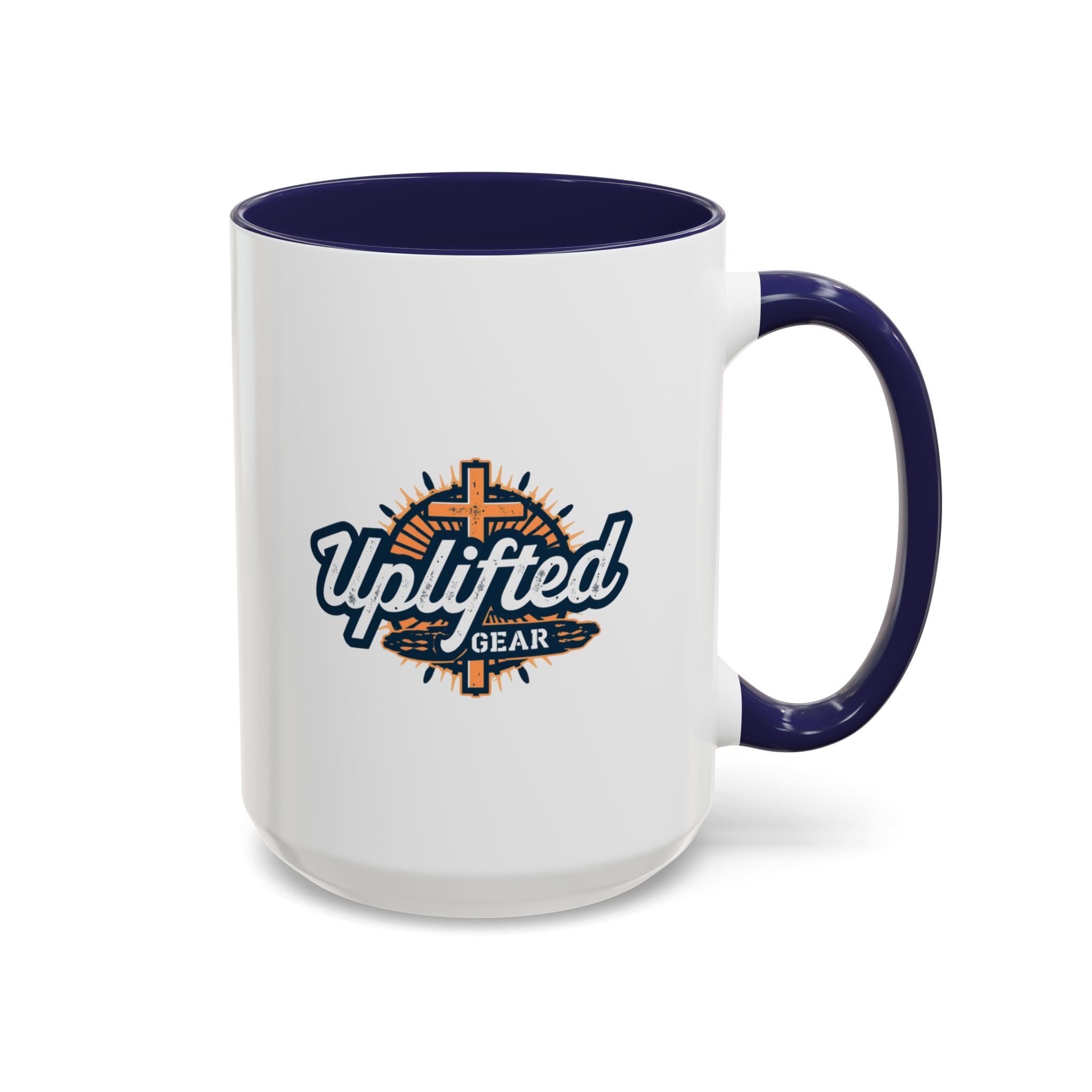 Christian Skull Coffee Mug — Crown of Thorns “Warrior Faith” (11/15 oz) Printify