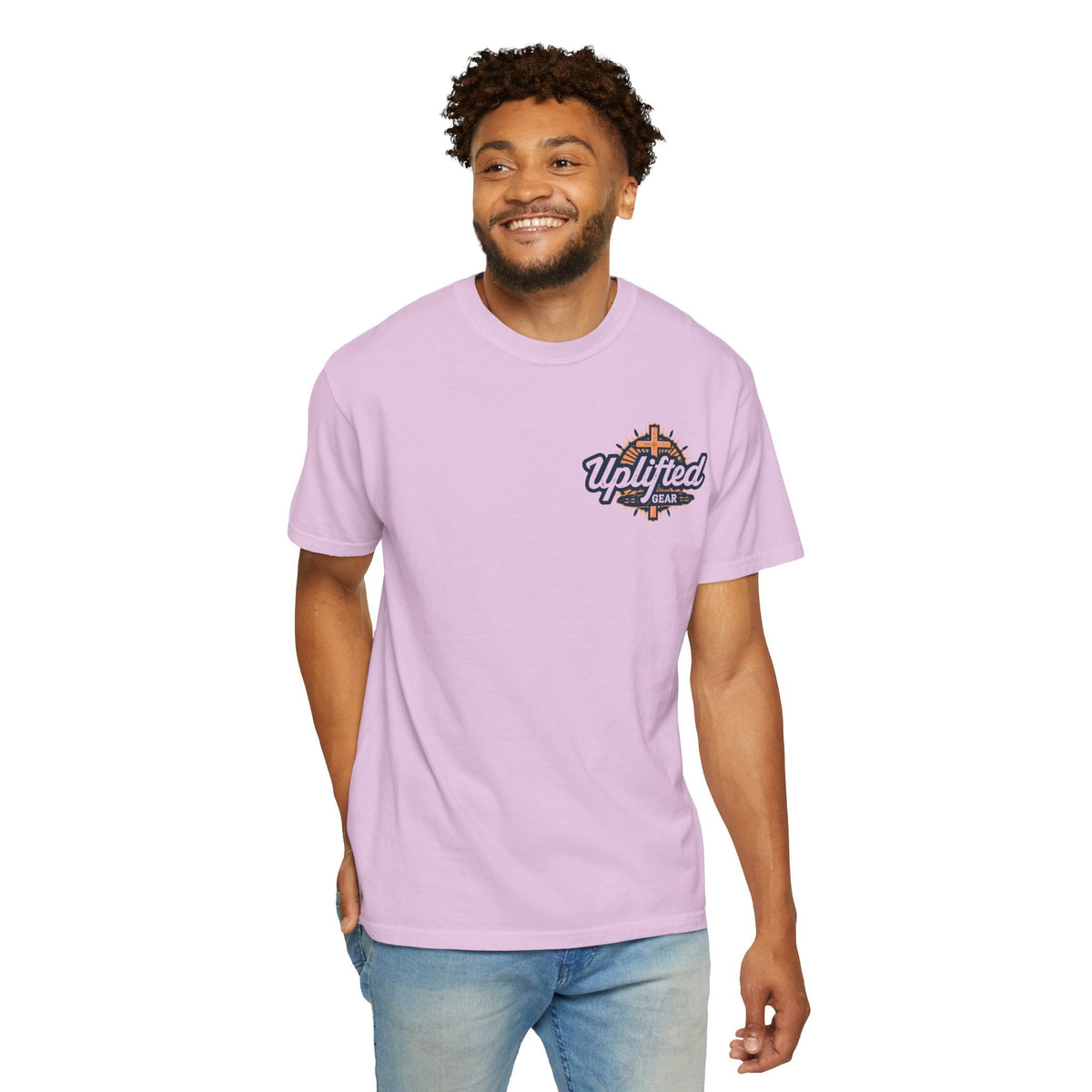 Jesus is King T-Shirt – Bold Christian Faith Tee with Crown & Cross for Eternal Reign Printify