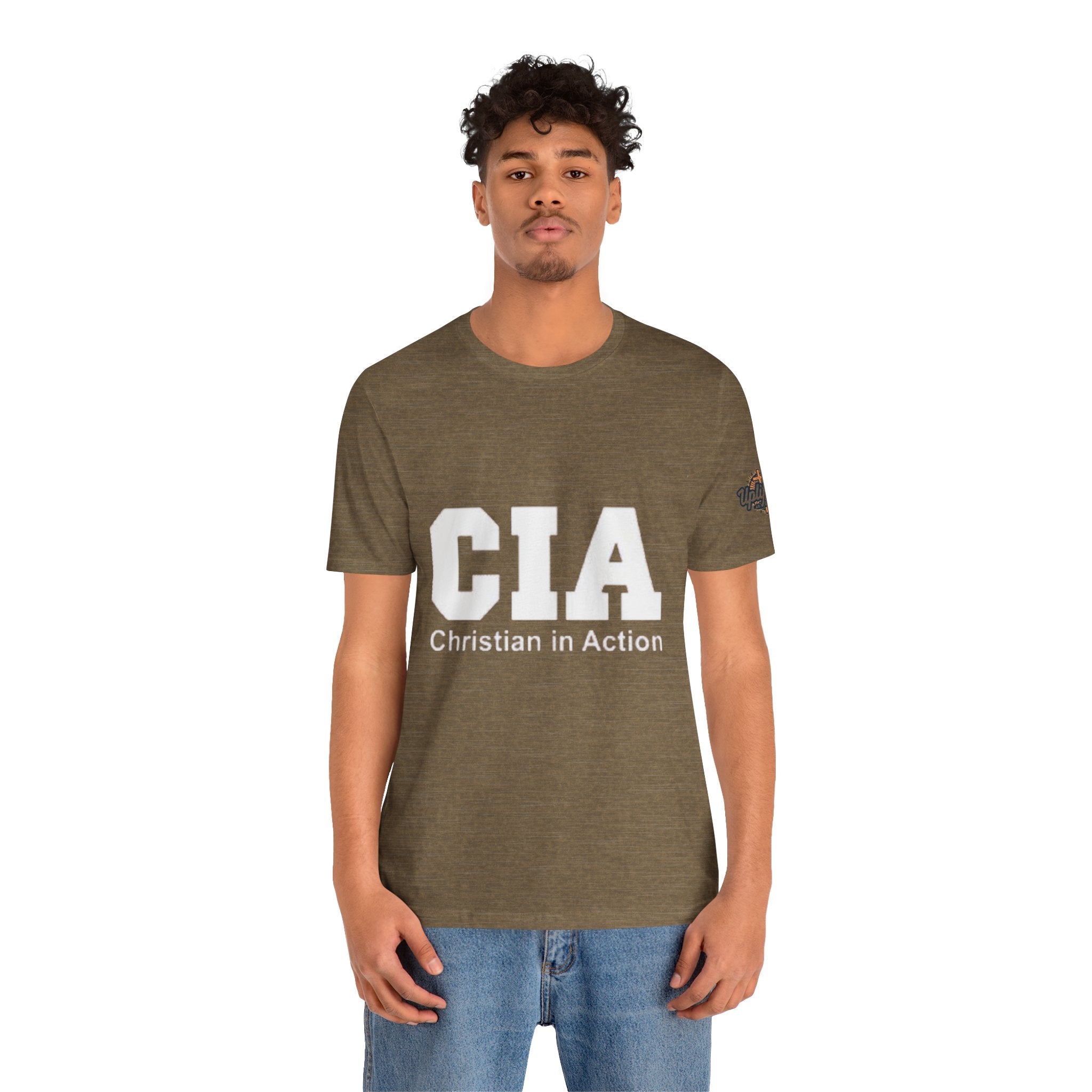 CIA Christian in Action T-shirt - Funny Faith Parody T-shirt - Mission Ready Apparel Printify