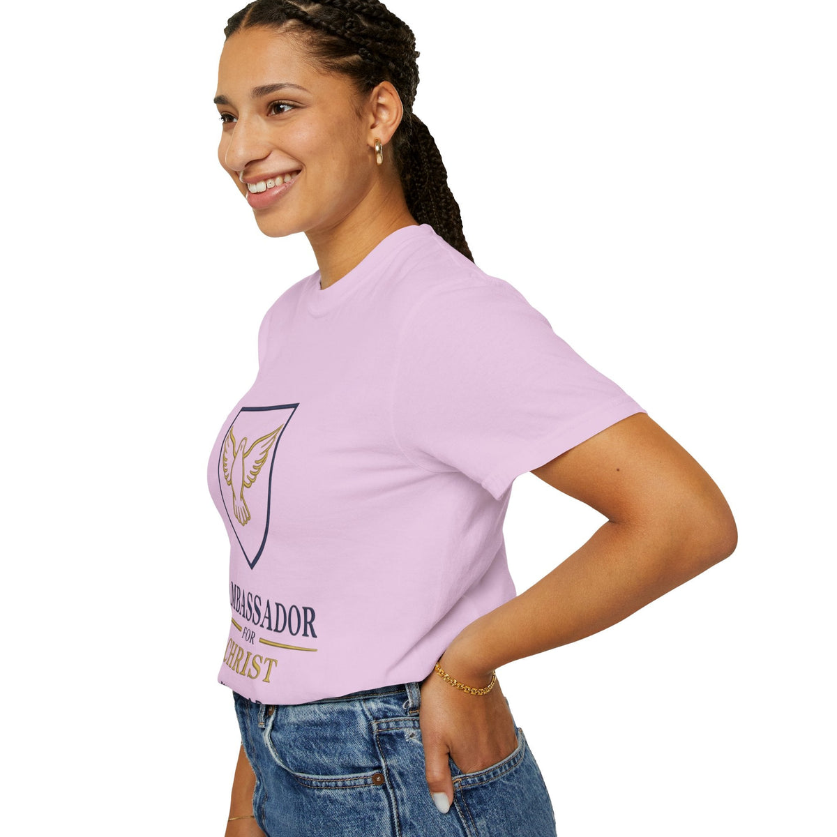 Ambassador for Christ T-Shirt – Established 33 AD Christian Tee for Bold Faith Printify