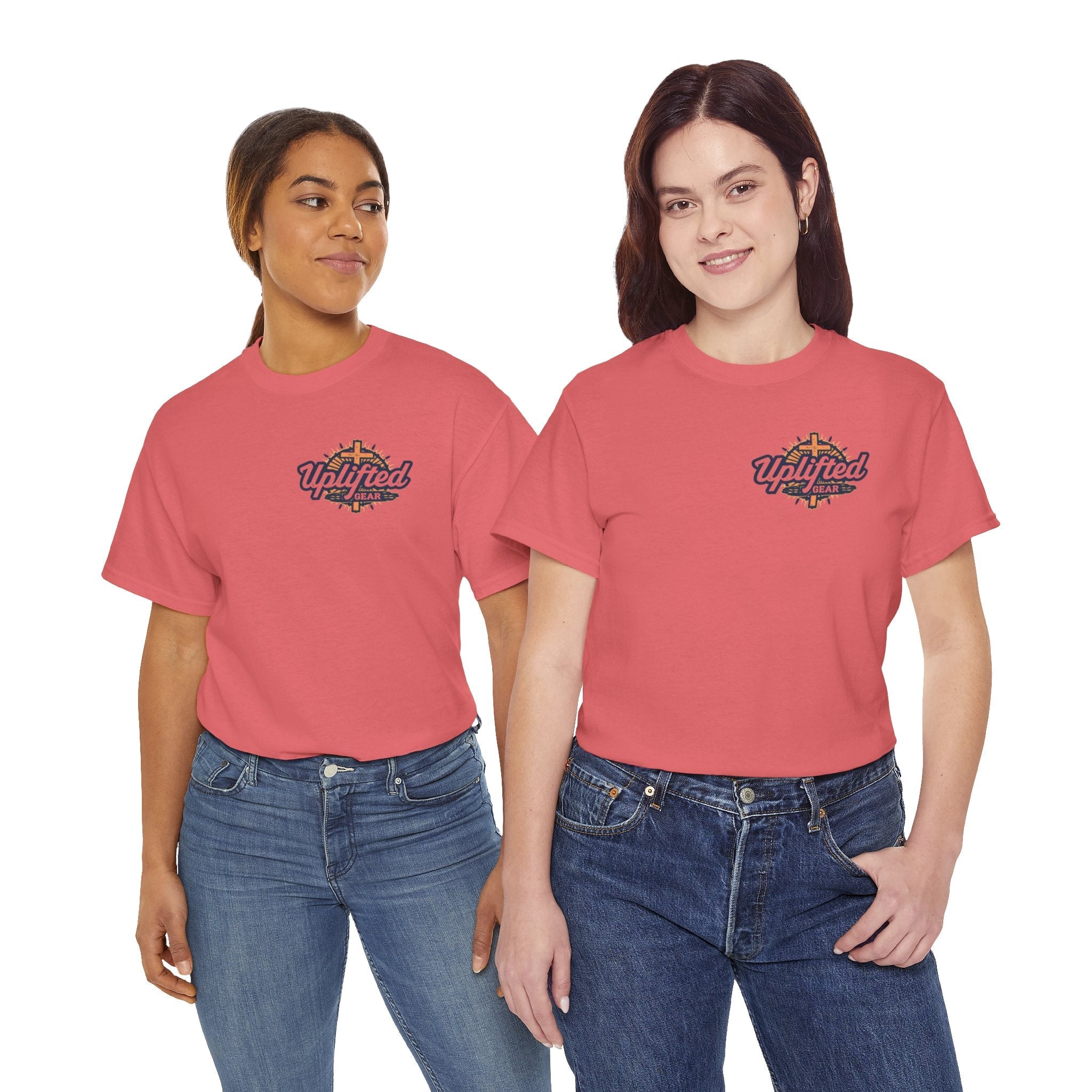 Trust in The Lord Proverbs 3:5-6 Biblical Design Unisex Heavy Cotton Tee Printify