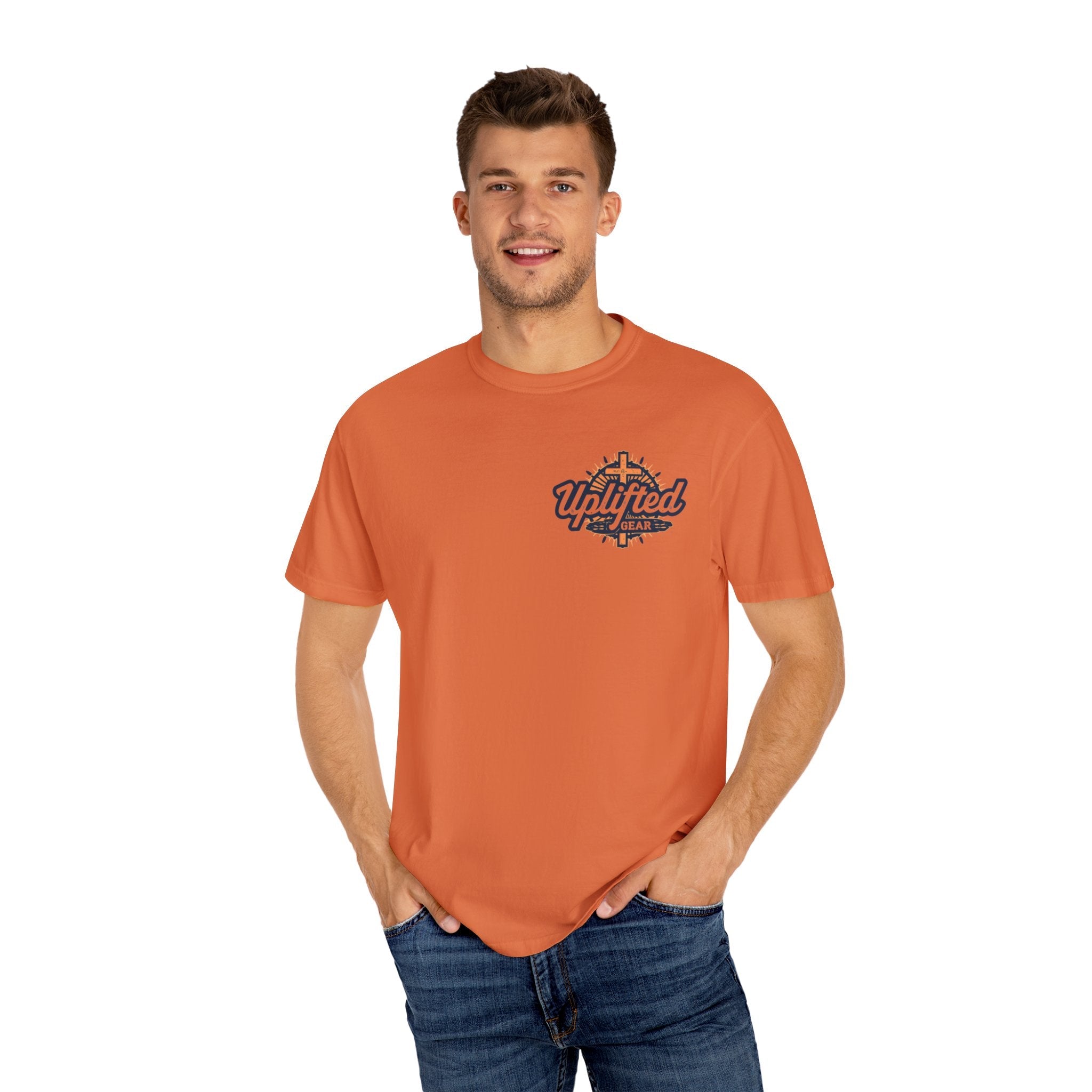 Christ is King T-Shirt – Bold Crown & Cross Christian Tee for Unashamed Faith Printify