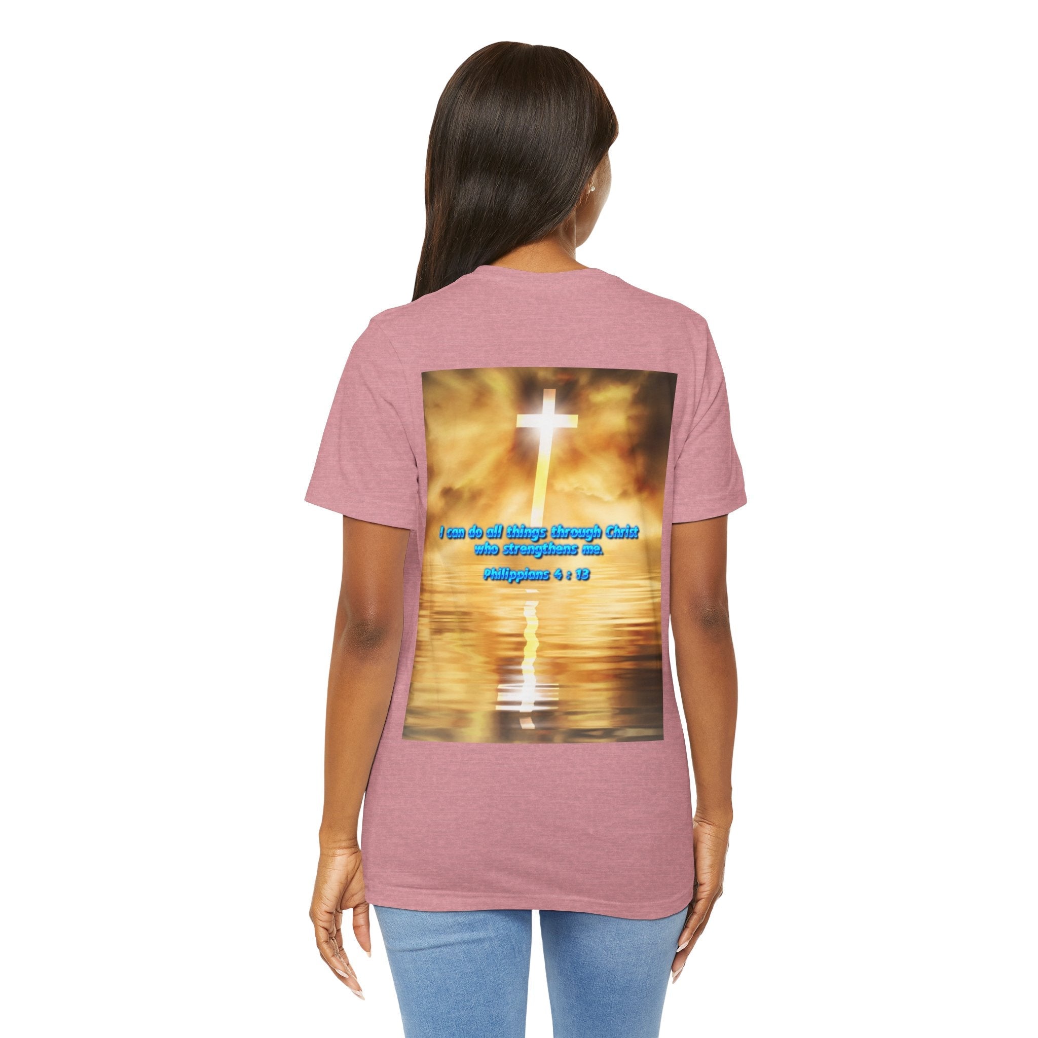 Unisex Tee Bible Verse - Philippians 4 : 13 Printify