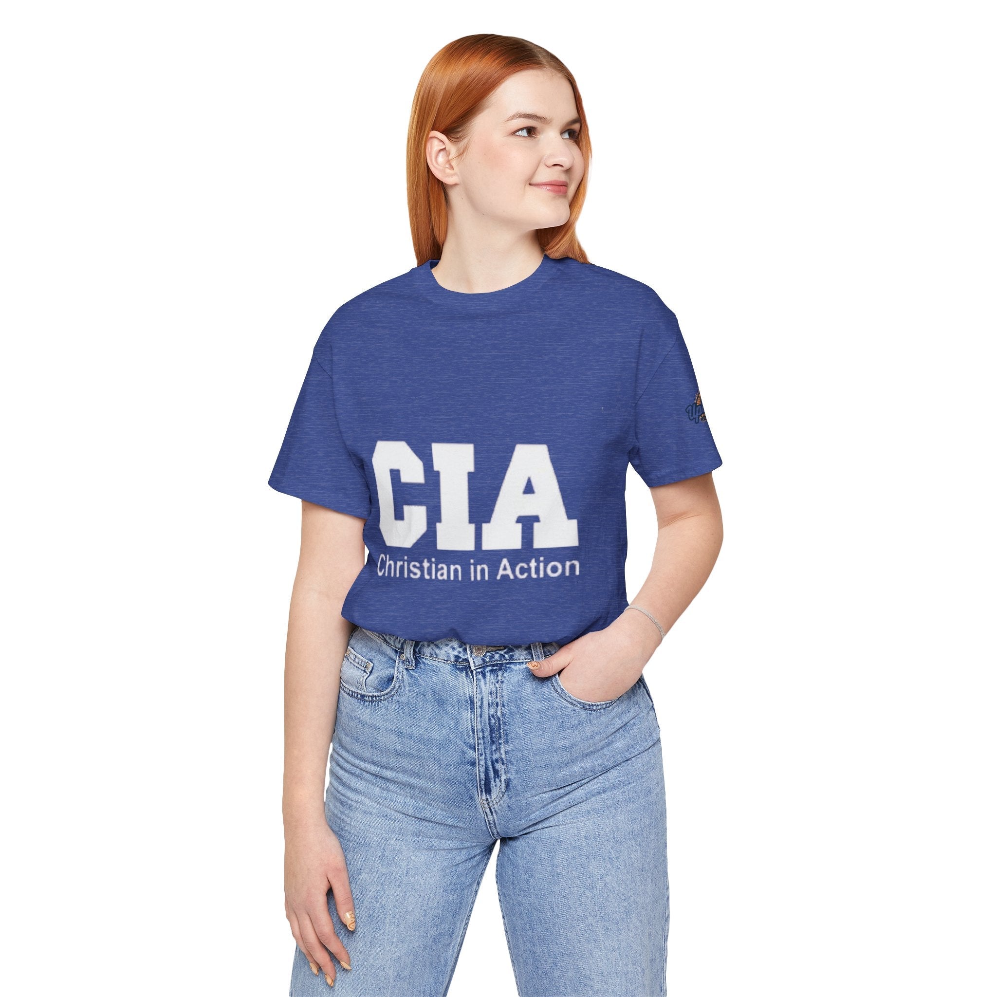 CIA Christian in Action T-shirt - Funny Faith Parody T-shirt - Mission Ready Apparel Printify