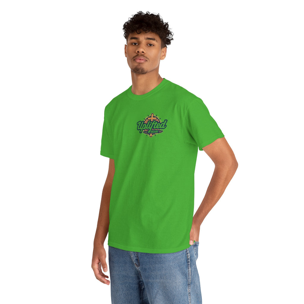 Trust in The Lord Proverbs 3:5-6 Biblical Design Unisex Heavy Cotton Tee Printify