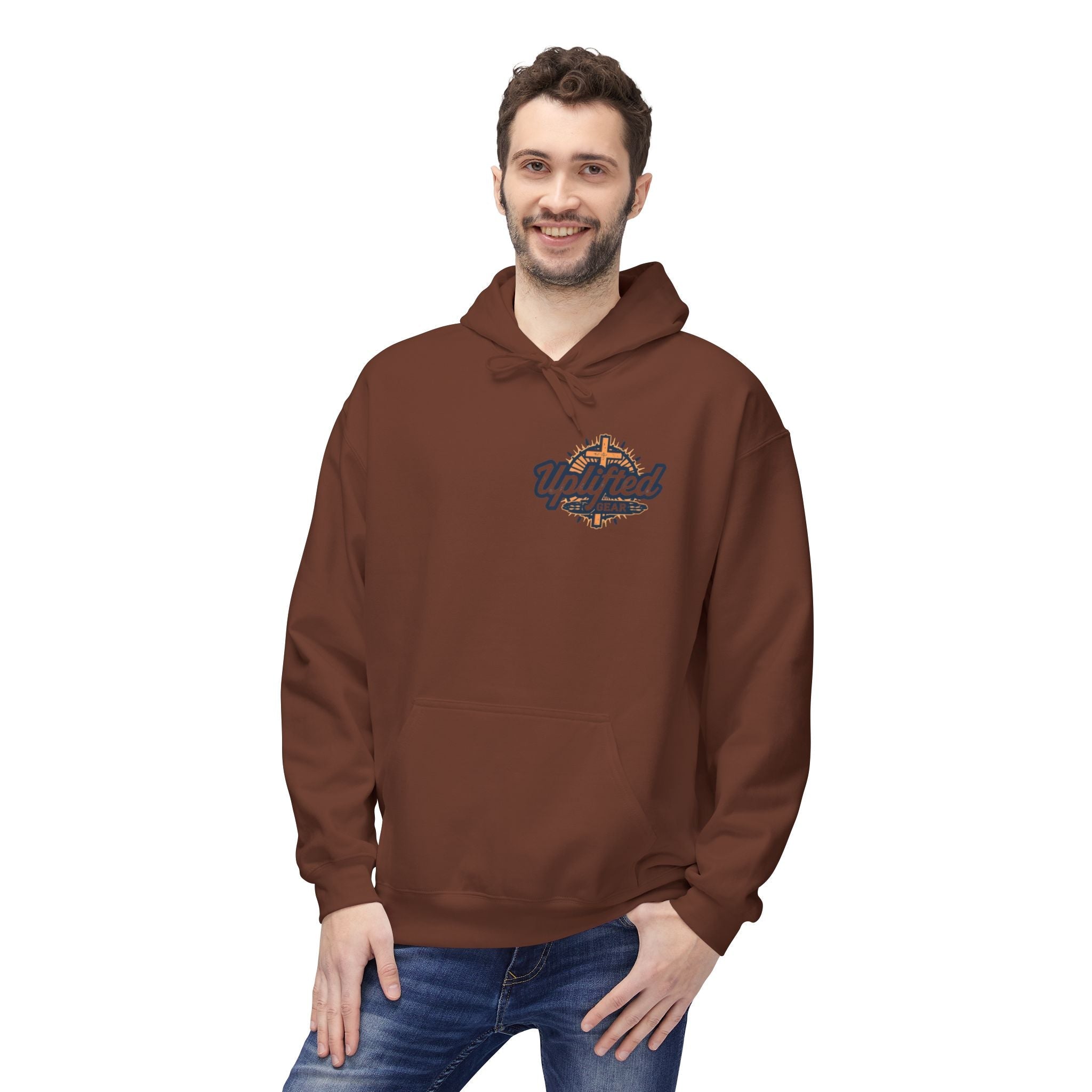 Hoodie - Philippians 4 : 13 Bible Verse Religious Design Printify