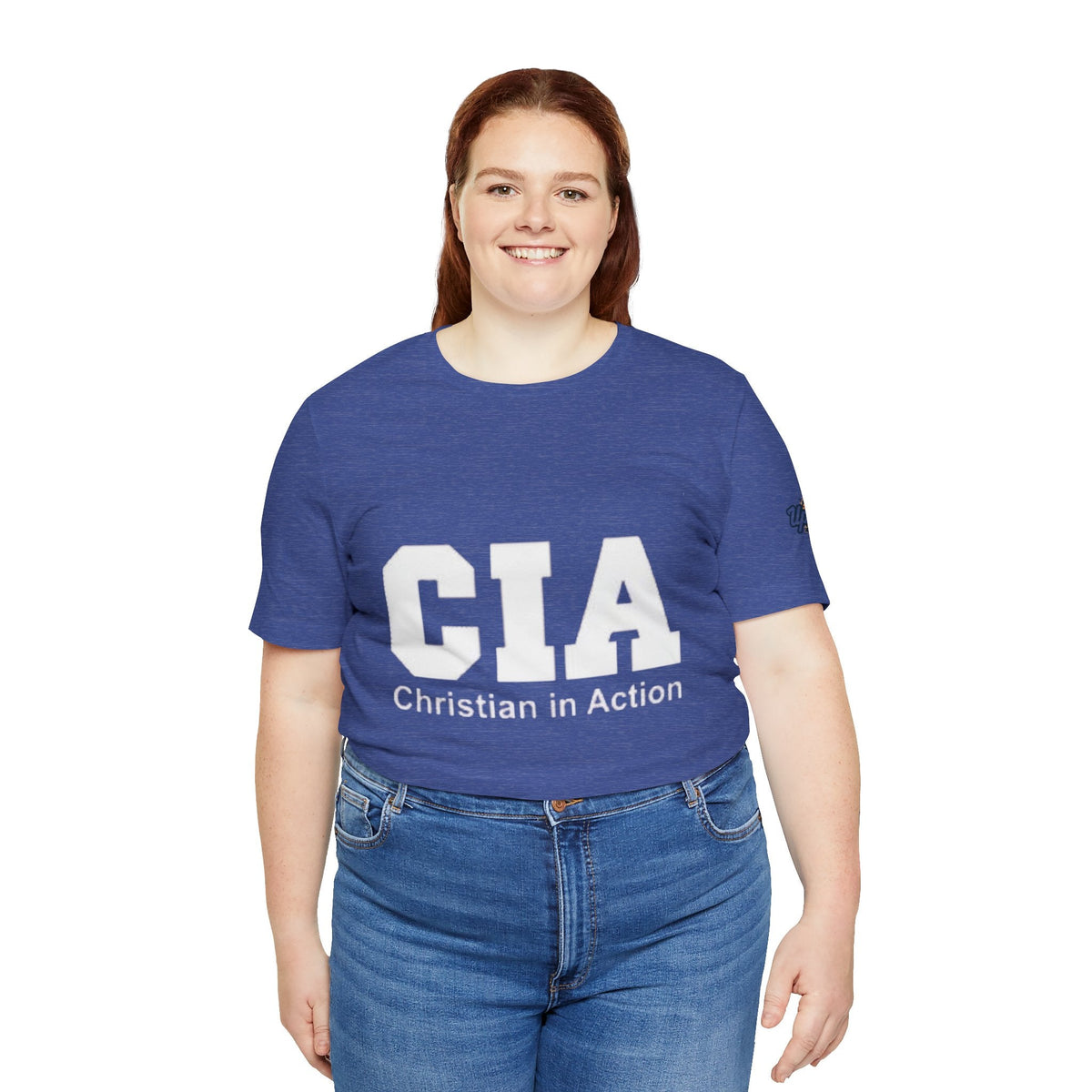 CIA Christian in Action T-shirt - Funny Faith Parody T-shirt - Mission Ready Apparel Printify