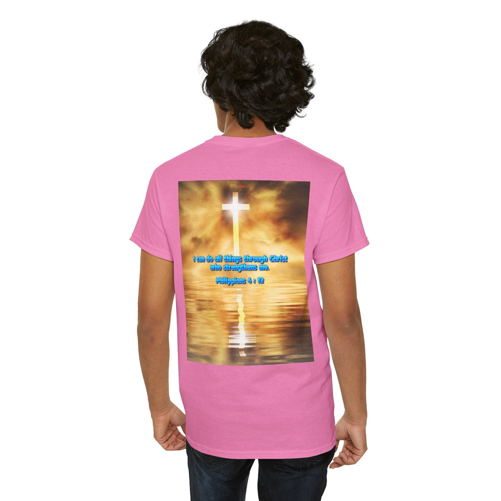 Bible Verse Unisex Tee - Philippians 4 : 13 Printify