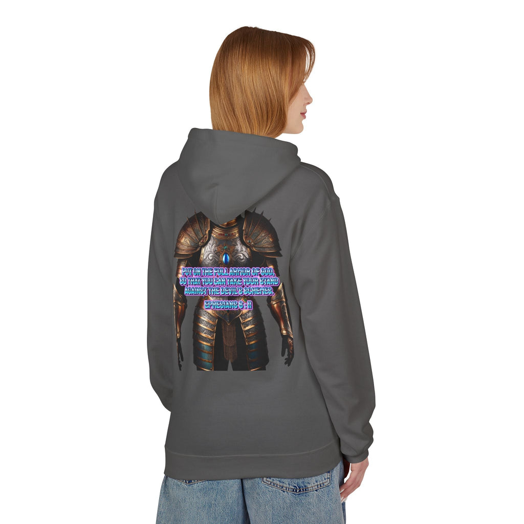 Hoodie - Ephesians 6:11 Bible Verse Religious Design Printify