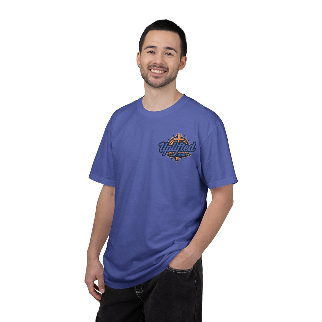 Fed Up? Give God Control, HE Delivers - Funny Christian T-shirt - Faith Parody T-shirt Printify