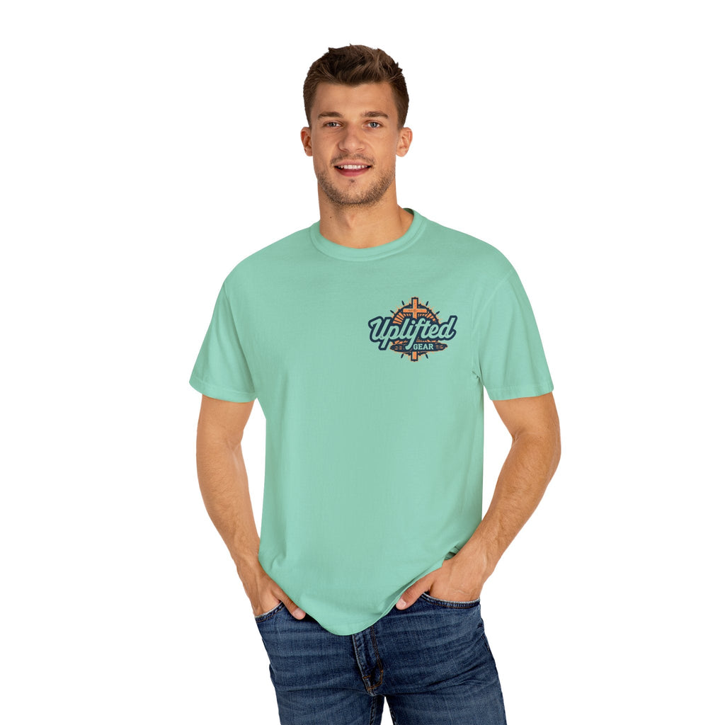 AMEN Acronym T-Shirt – Always Agree with God Move with God End with God Never Doubt God Christian Tee for Unwavering Faith Printify