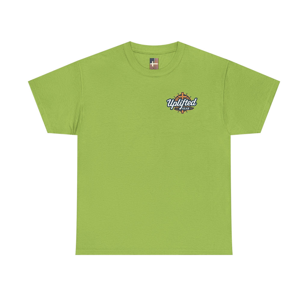 Walk By Faith Footprint T-Shirt Printify