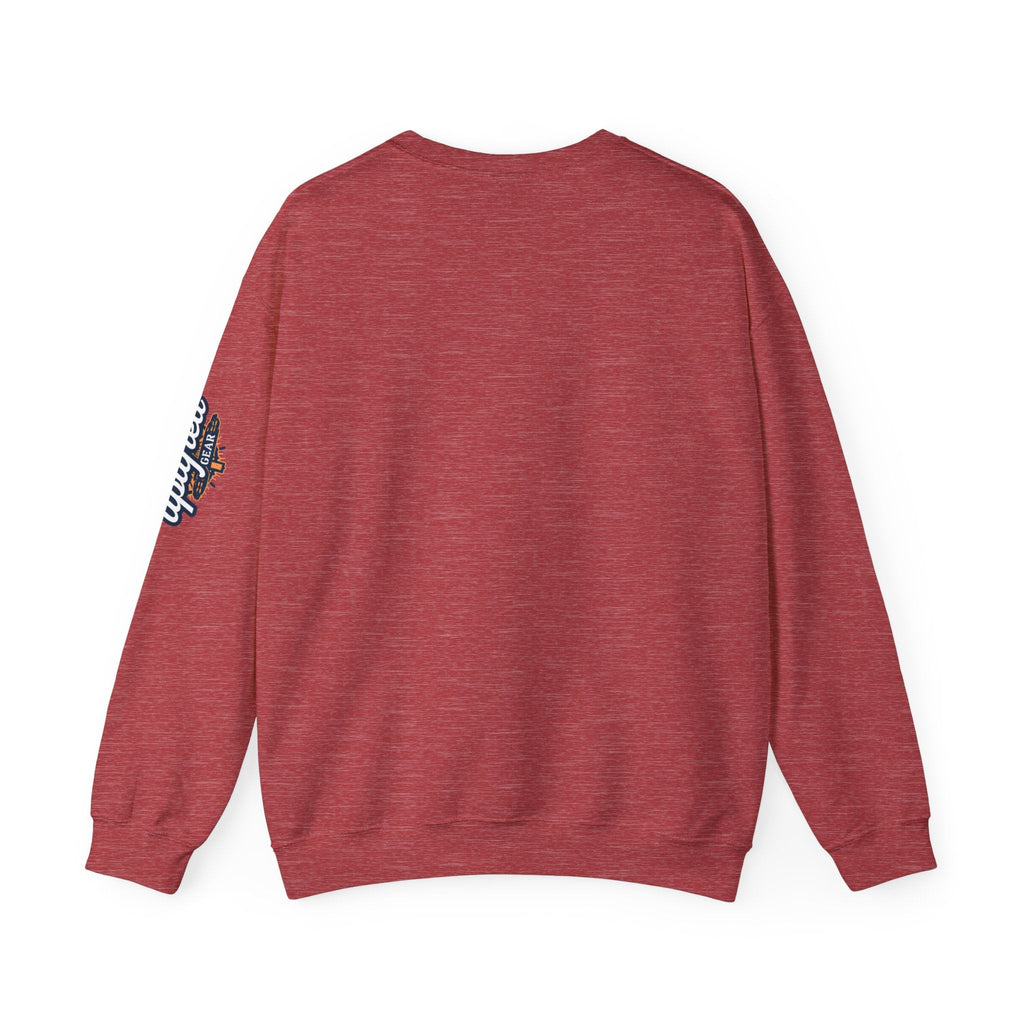 Abide Jesus Sweatshirt — Vintage 'The Dude' Religious Graphic Sweatshirt Printify
