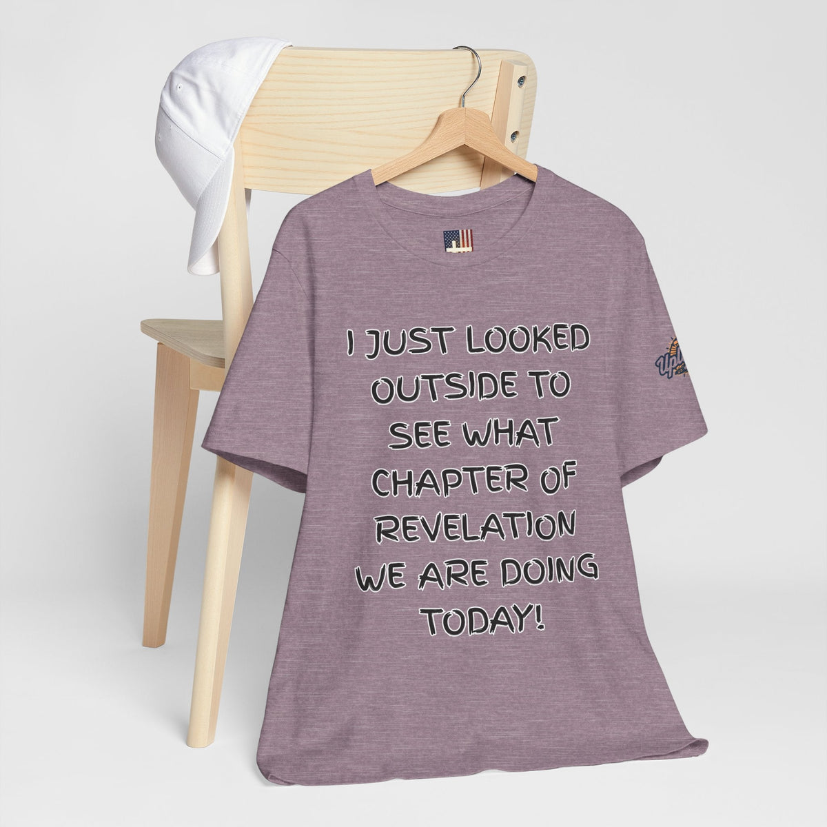 What Chapter of Revelation T-shirt – I Looked Outside My Window Christian T-shirt for End Times Humor & Faith Printify