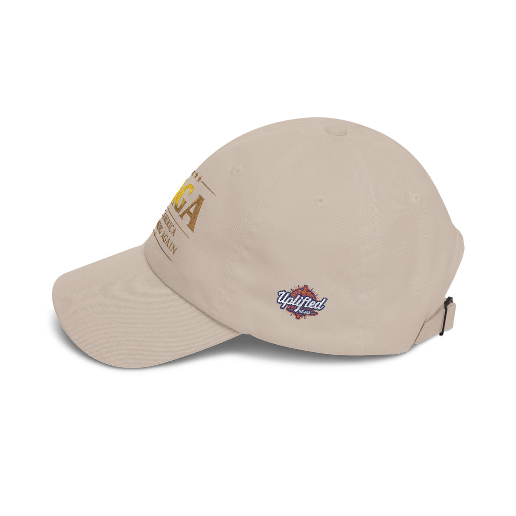Dad Cap — "MAGA: Make America Godfearing Again" Embroidered Hat Printify