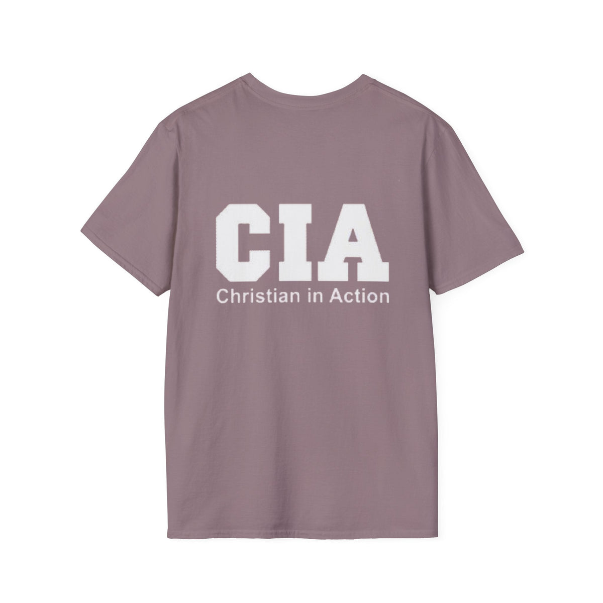 CIA Christian in Action T-shirt - Funny Faith Parody T-shirt - Mission Ready Apparel Printify