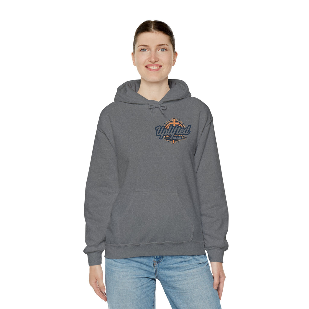 Religious Graphic Armor Of God Design - Unisex Heavy Blend™ Hooded Sweatshirt Printify
