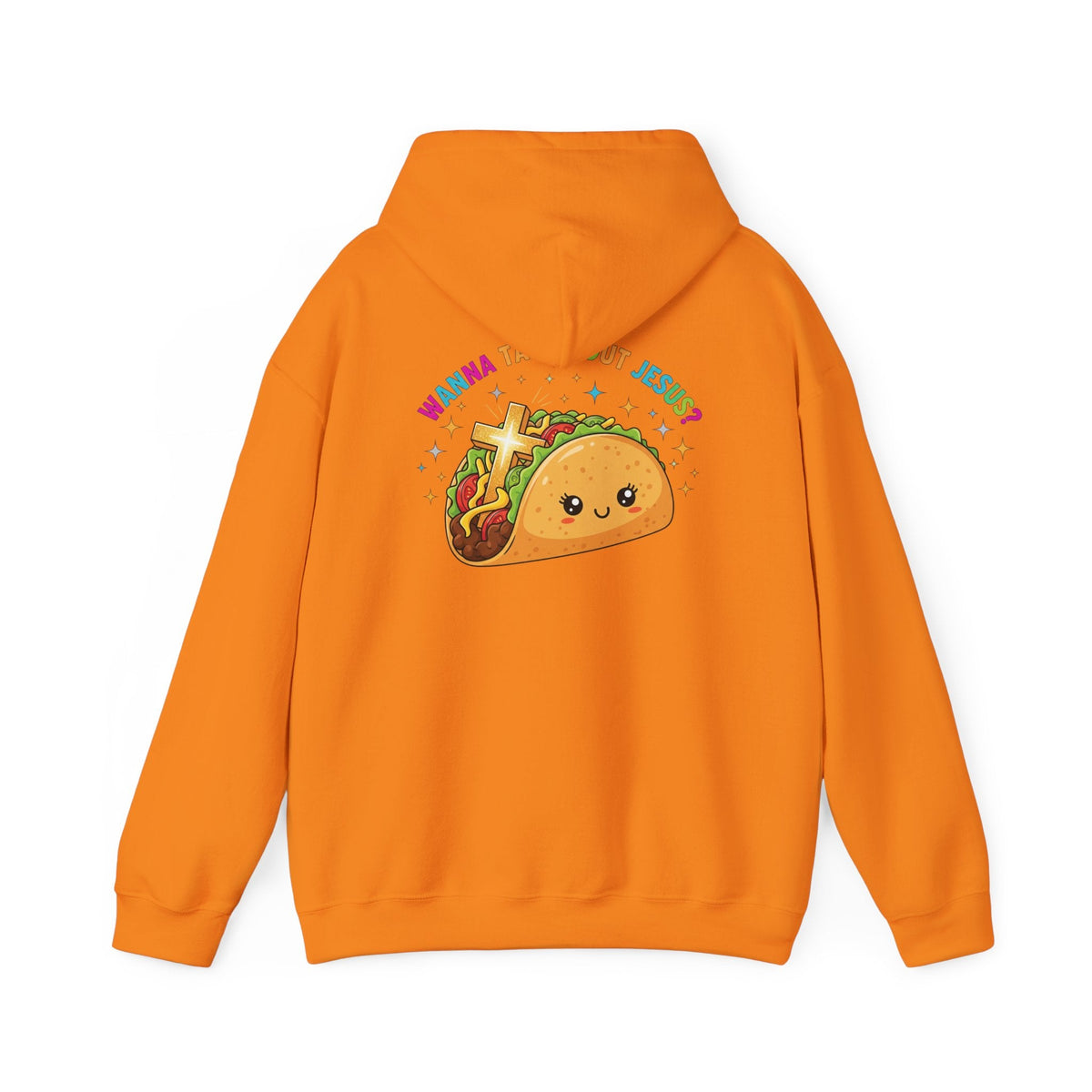 Wanna Taco 'Bout Hoodie – Cozy Christian Pun Hoodie for Faith & Fun Printify