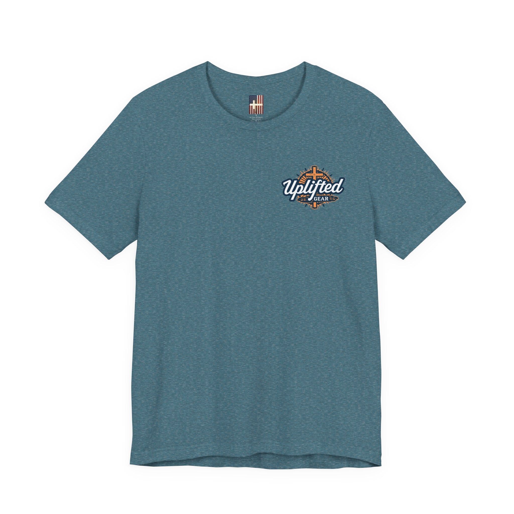 Jesus Is My Superhero T-Shirt — Faith-Based Superman-Inspired Tee Printify