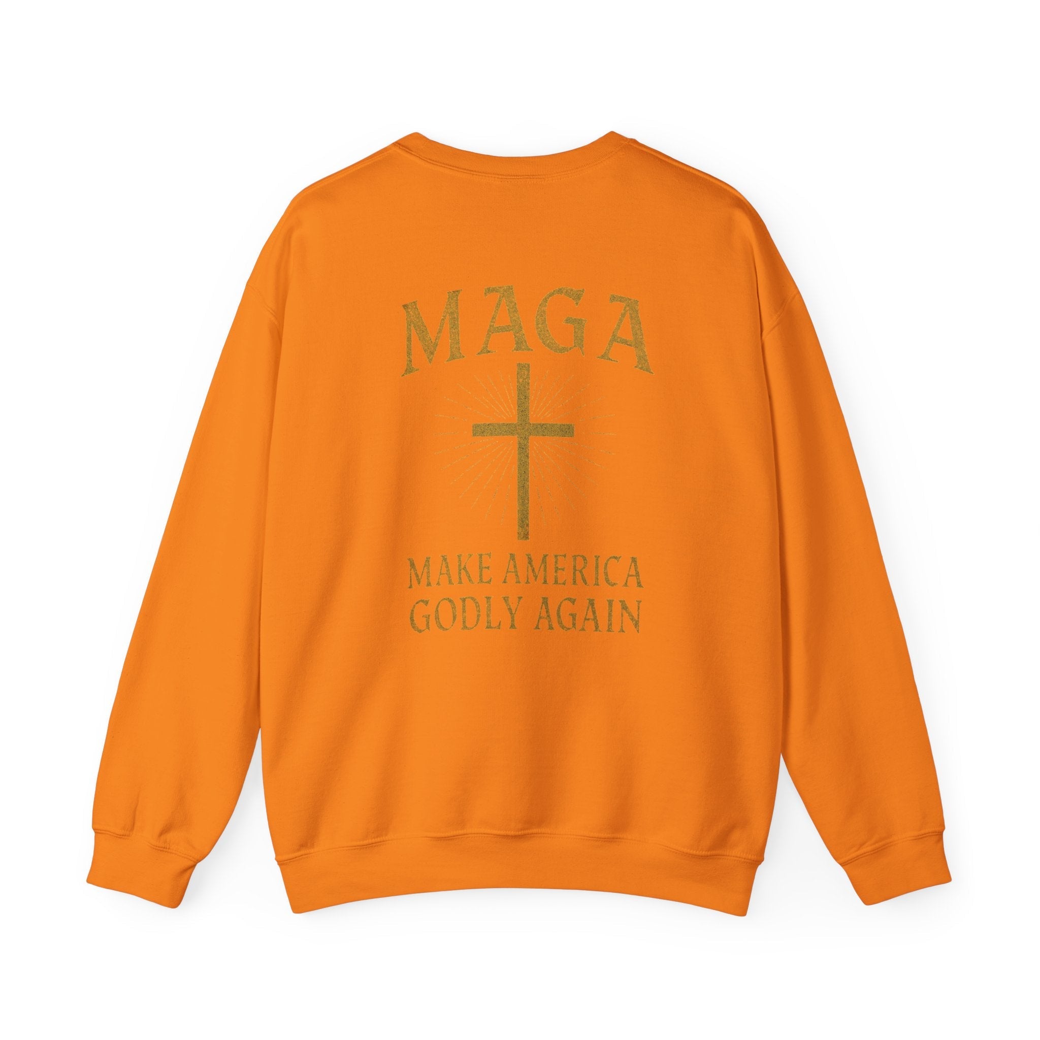 Make America Godly Again Sweatshirt – MAGA Christian Patriotic Hoodie for Faith & Freedom Printify