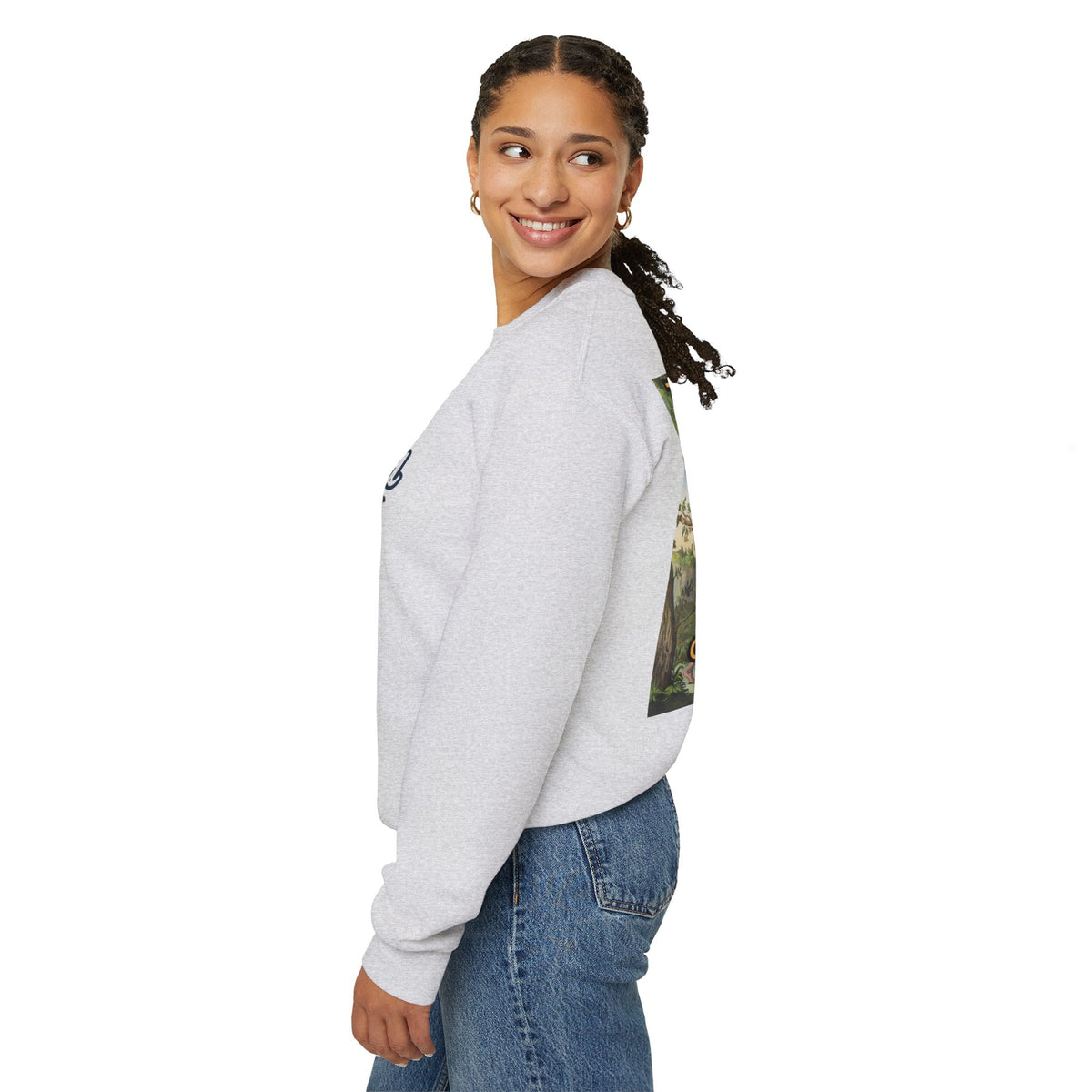 There Are Only 2 Genders Sweatshirt – Adam & Eve Cross Christian Hoodie for Bold Truth Printify