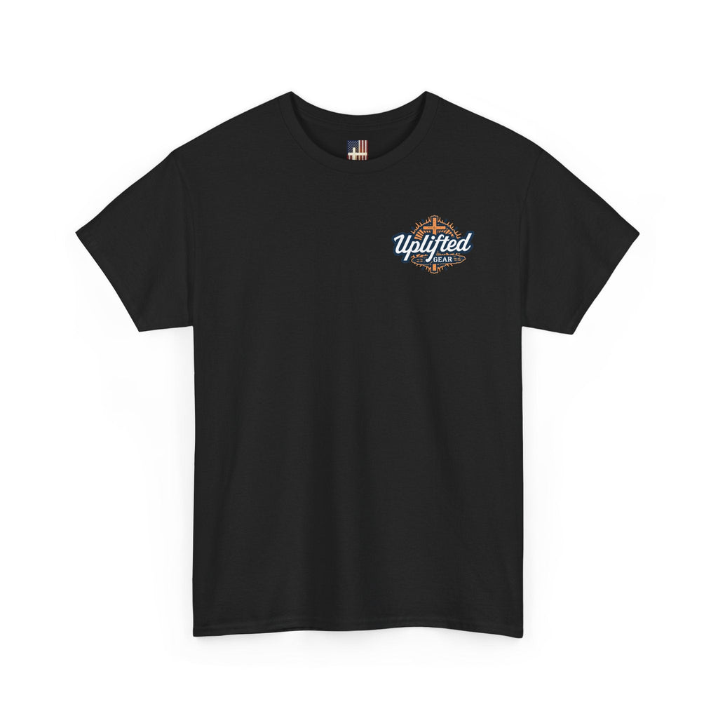 Gospel Graphic Tee — "Gospel" Colorful Logo Christian T-Shirt Printify