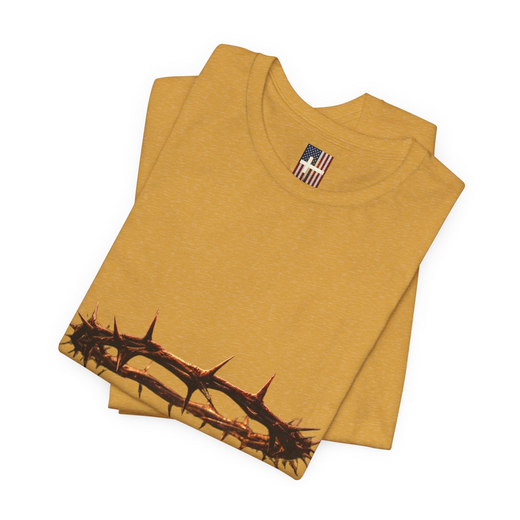 It Is Finished Crown of Thorns Tee — Christian John 19:30 Faith Shirt Printify