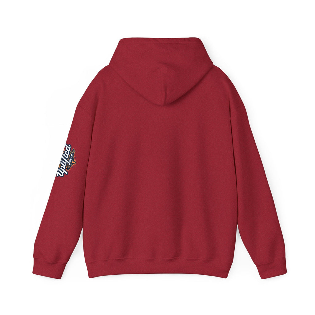 Under Armor Logo Hoodie — Black Athletic Pullover Printify