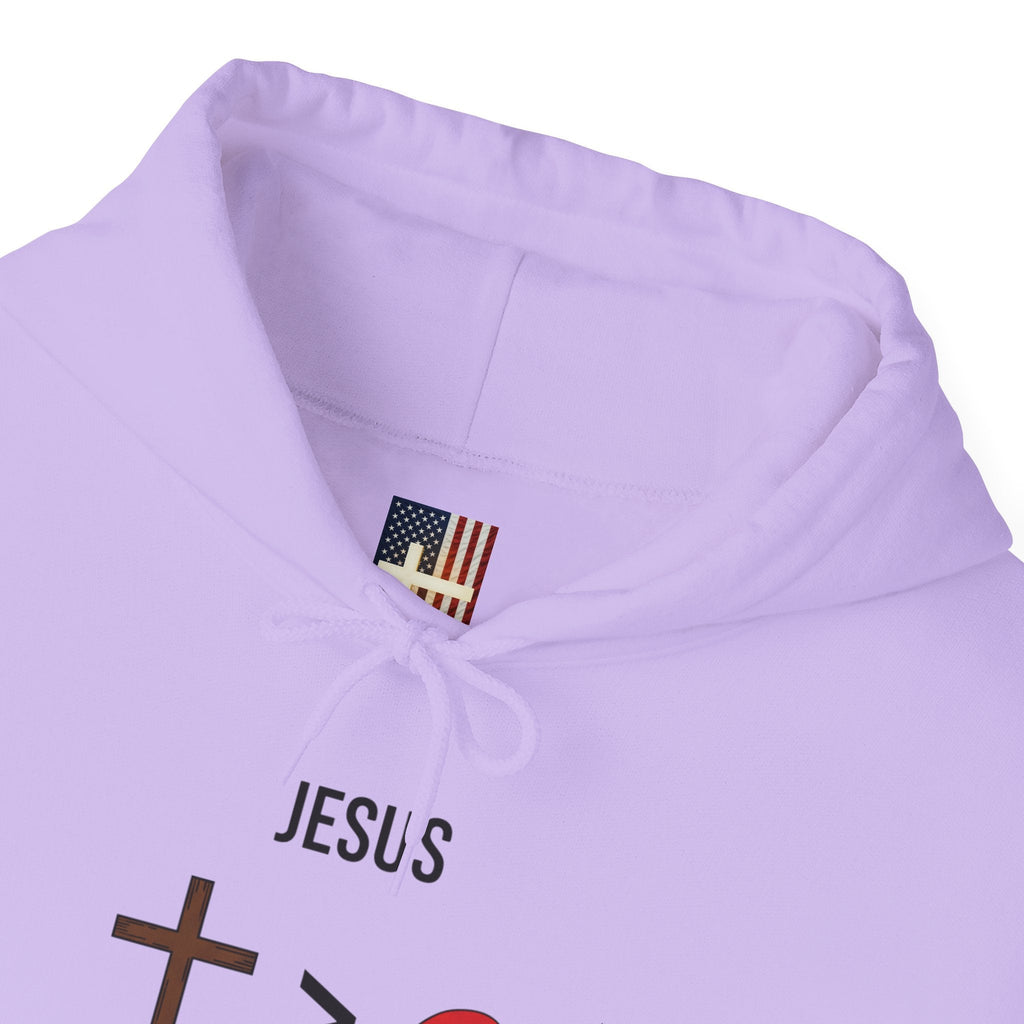 🎄 Jesus > Santa – Minimalist Christian Christmas Hoodie | Bold Faith Over Holiday Tee | Cross vs Santa Hat Design | Uplifted Gear Printify
