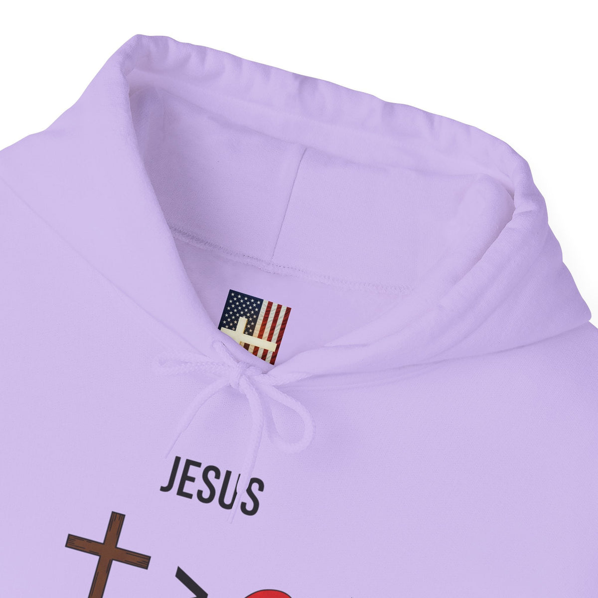 🎄 Jesus > Santa – Minimalist Christian Christmas Hoodie | Bold Faith Over Holiday Tee | Cross vs Santa Hat Design | Uplifted Gear Printify