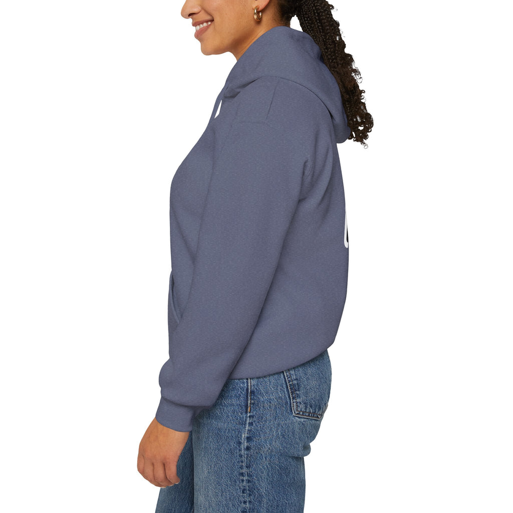 Christ is King Hoodie – Bold Crown & Cross Christian Sweatshirt for Unshakable Faith Printify
