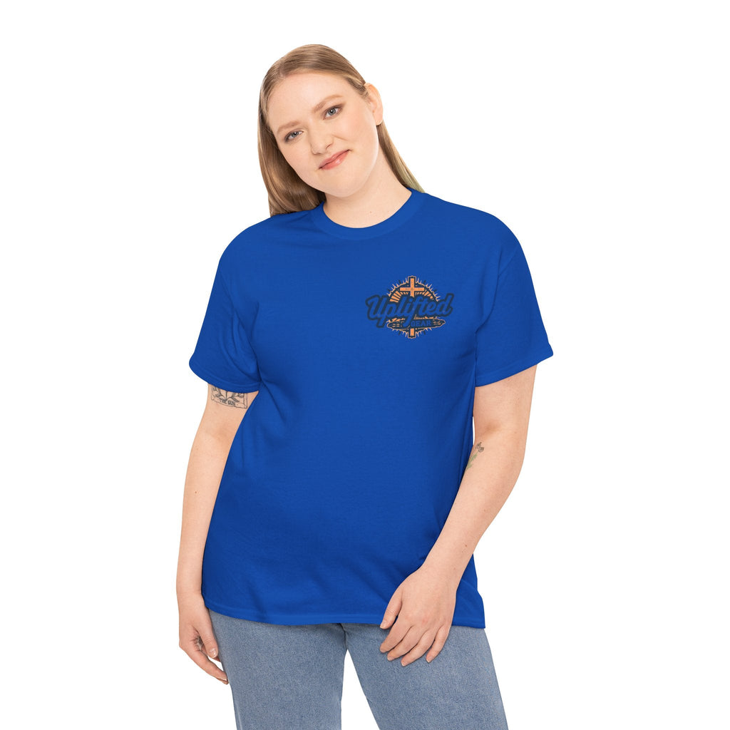 Trust in The Lord Proverbs 3:5-6 Biblical Design Unisex Heavy Cotton Tee Printify