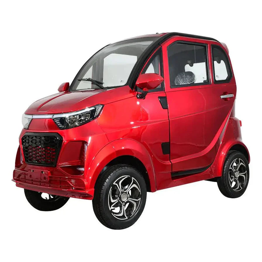 Green Transporter Q-Express Enclosed 4-Wheel Electric Mobility Scooter LifeMed USA