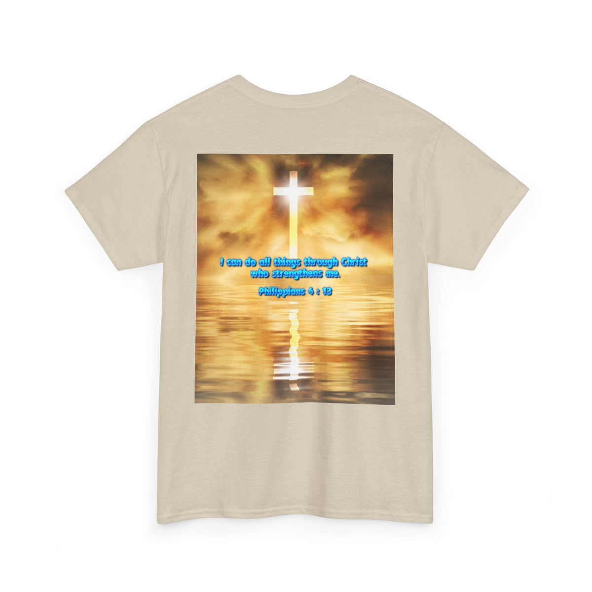 Bible Verse Unisex Tee - Philippians 4 : 13 Printify