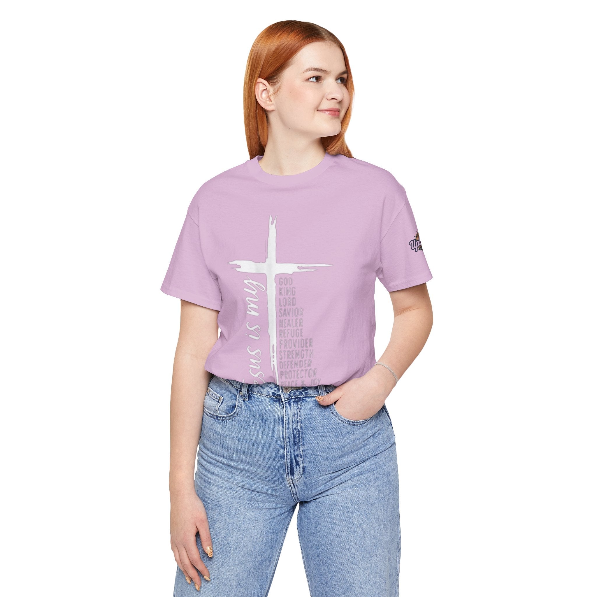 Jesus Is My Everything T-shirt – Cross List God King Lord Savior Christian T-shirt for Total Surrender Faith Printify