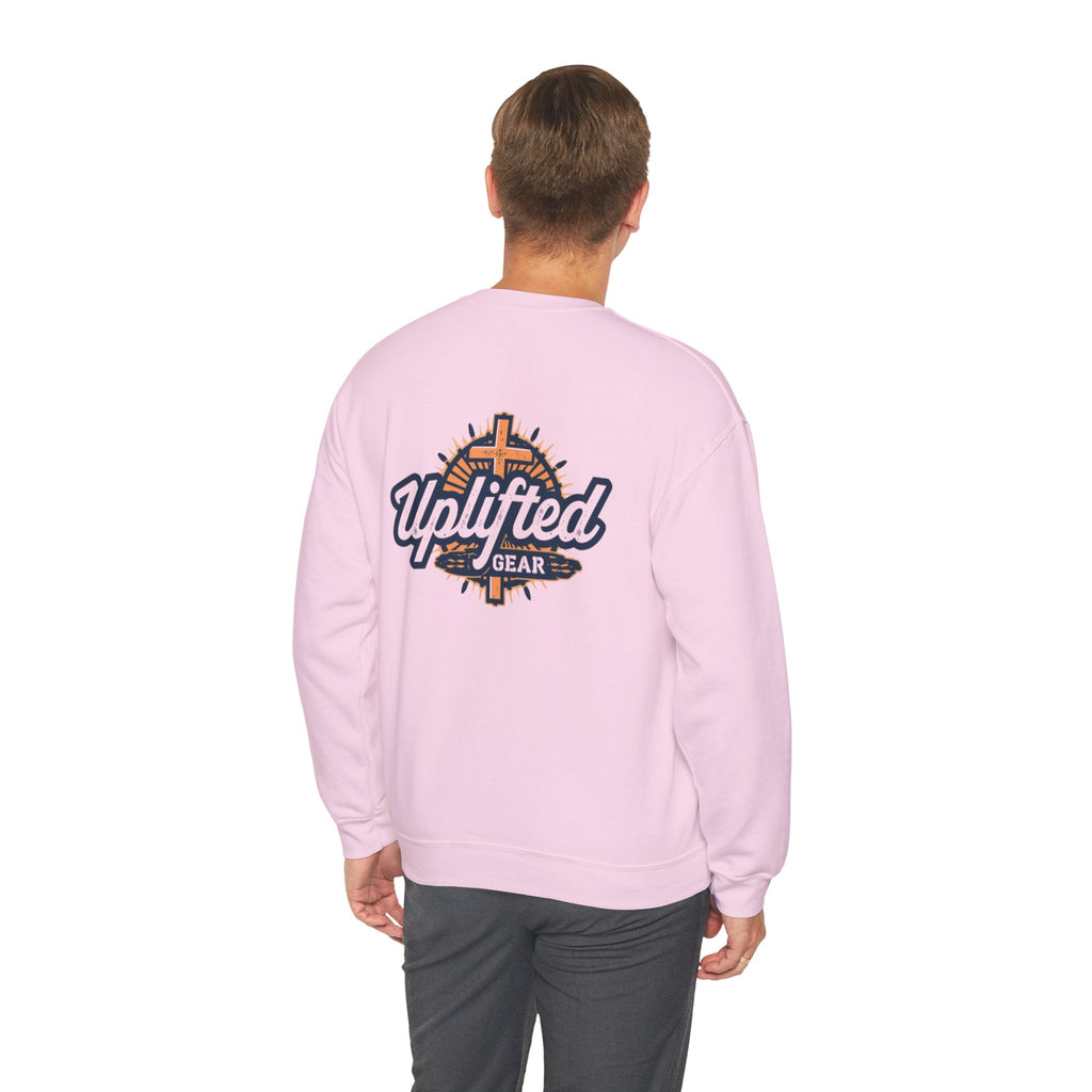 Uplifted Gear Christian Logo Sweatshirt Printify