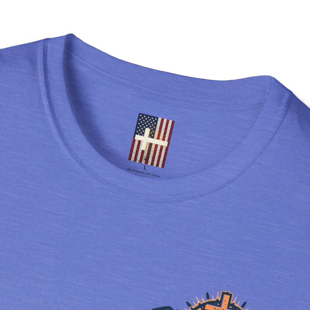 Stand for the Flag Kneel for the Cross T-shirt | Patriotic Eagle T-shirt Printify
