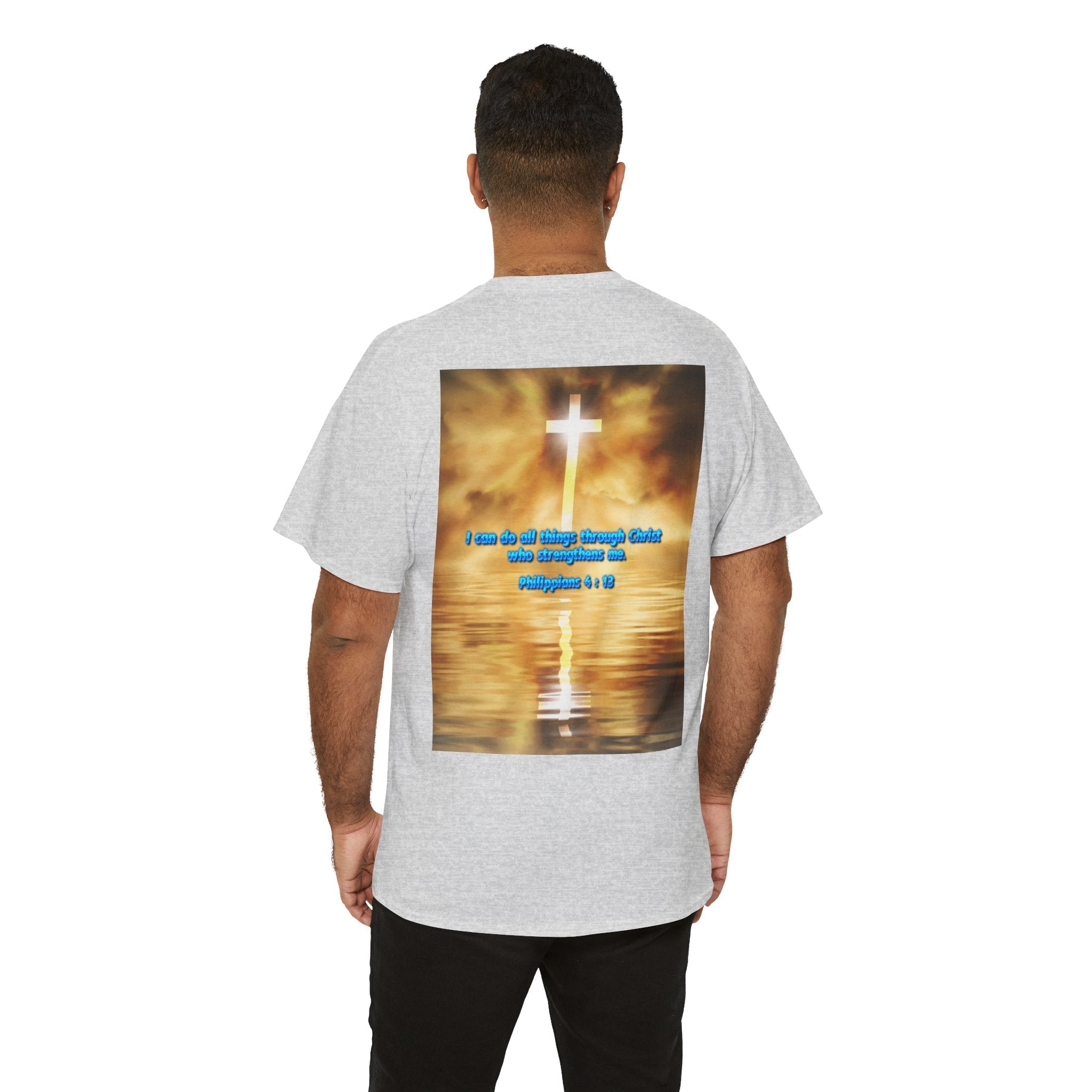 Bible Verse Unisex Tee - Philippians 4 : 13 Printify