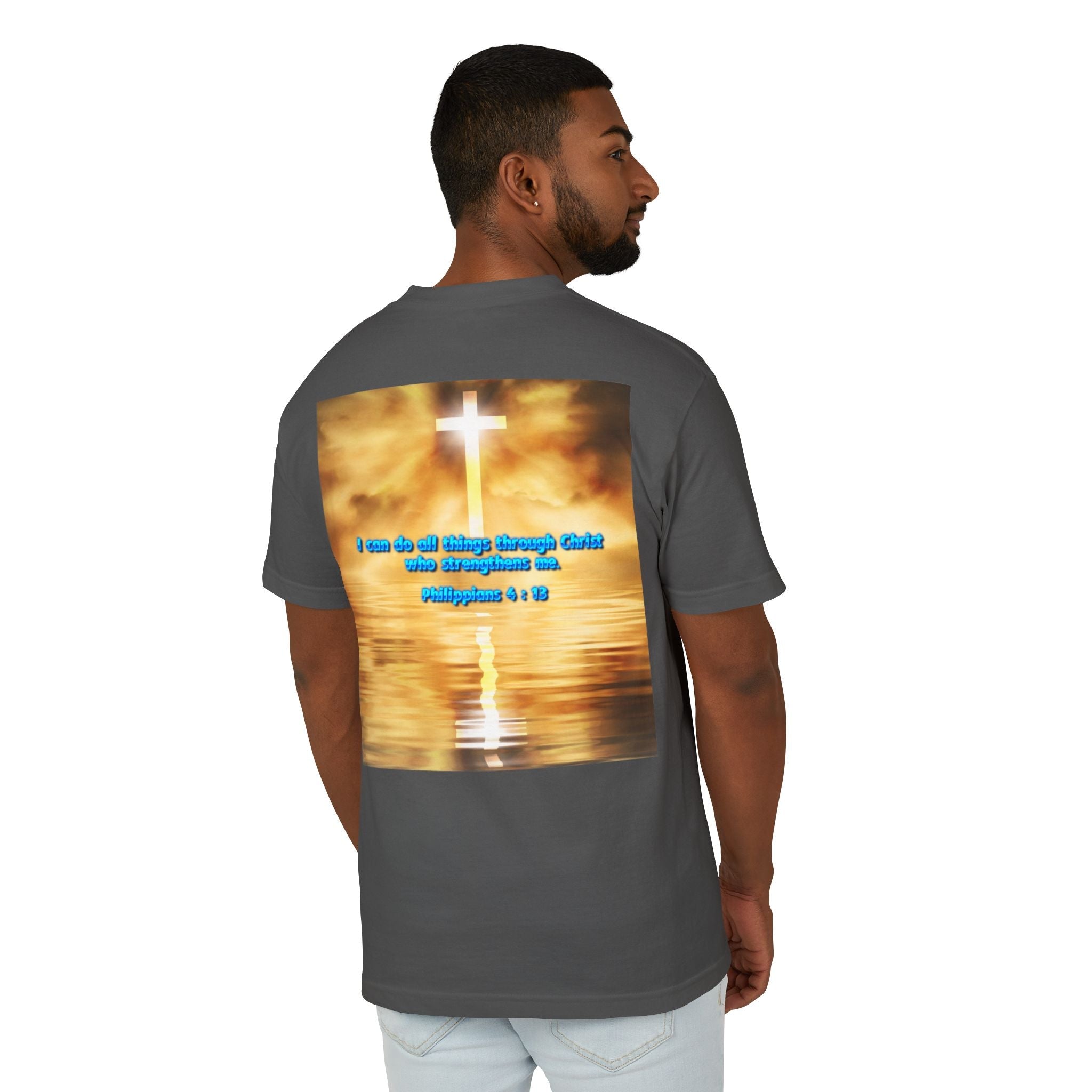 Bible Verse Tee - Philippians 4 : 13 Unisex Shirt Printify