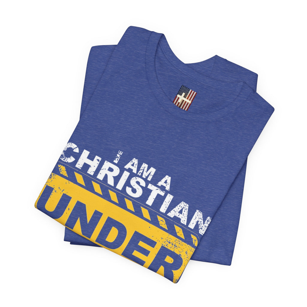 Christian Under Construction T-shirt | God Is Not Done With Me Yet T-shirt Printify