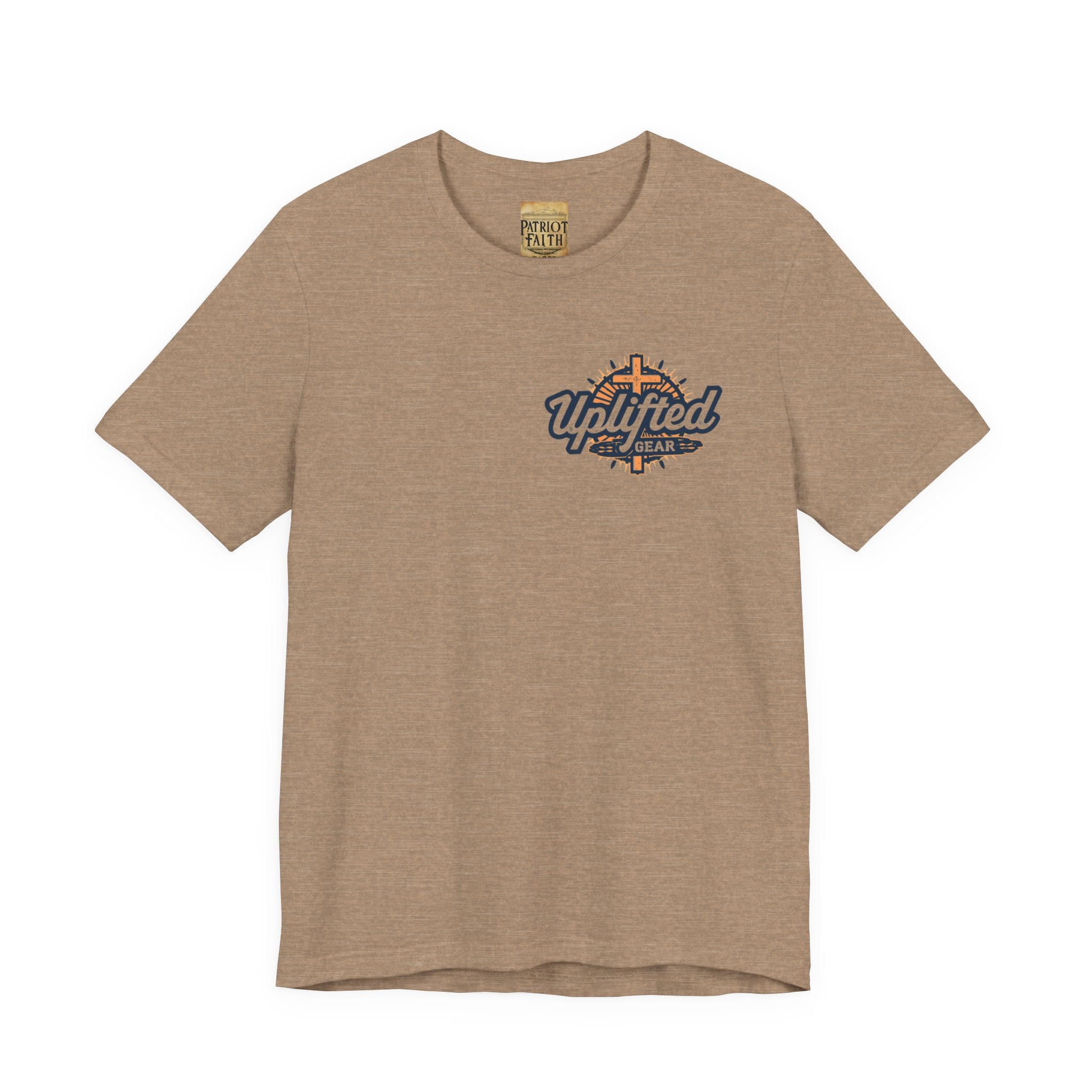 Religious Graphic Tee with Armor Of God Design Unisex Jersey Short Sleeve Tee Printify